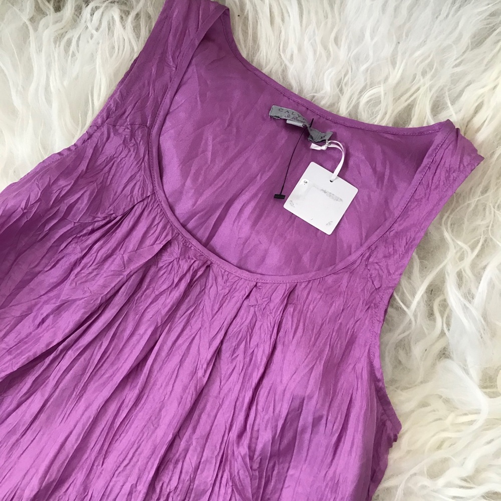 CALYPSO Silk Tent Dress - Picture 4 of 7